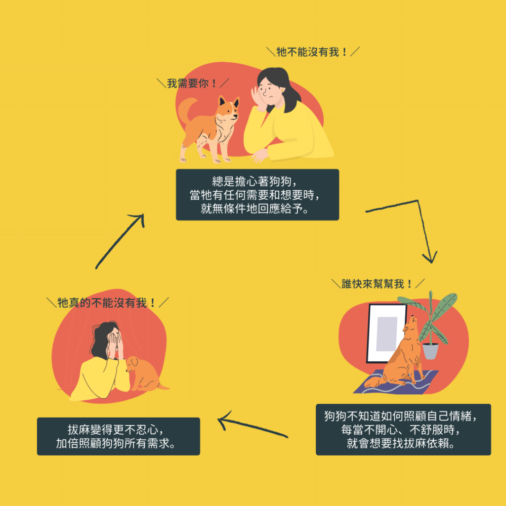 分離焦慮循環圖